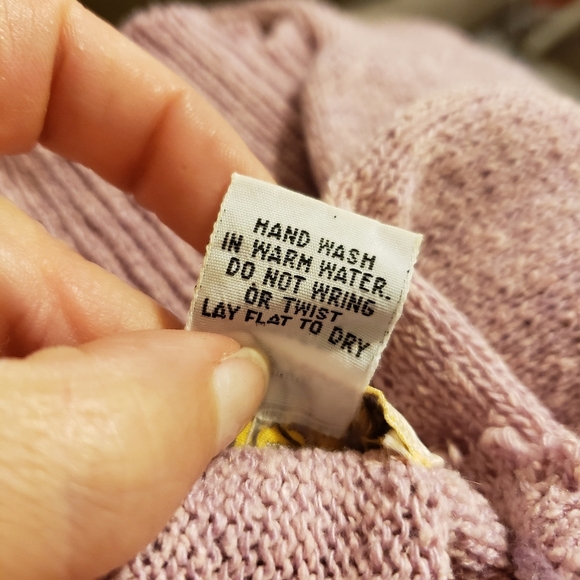 Koret size Small lavender sweater - Picture 4 of 4